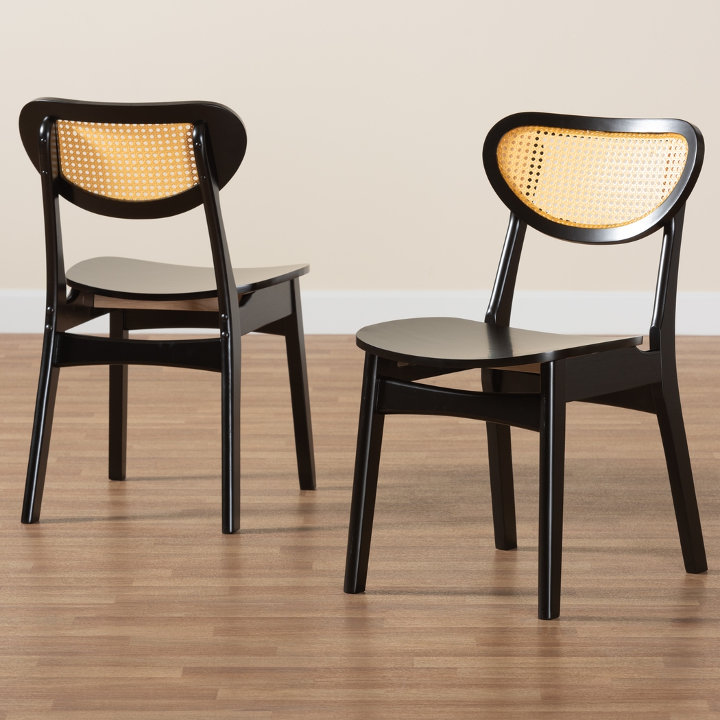 Traminer Dark Brown Dining Chair, Set of 2 - Thumbnail - Image 7