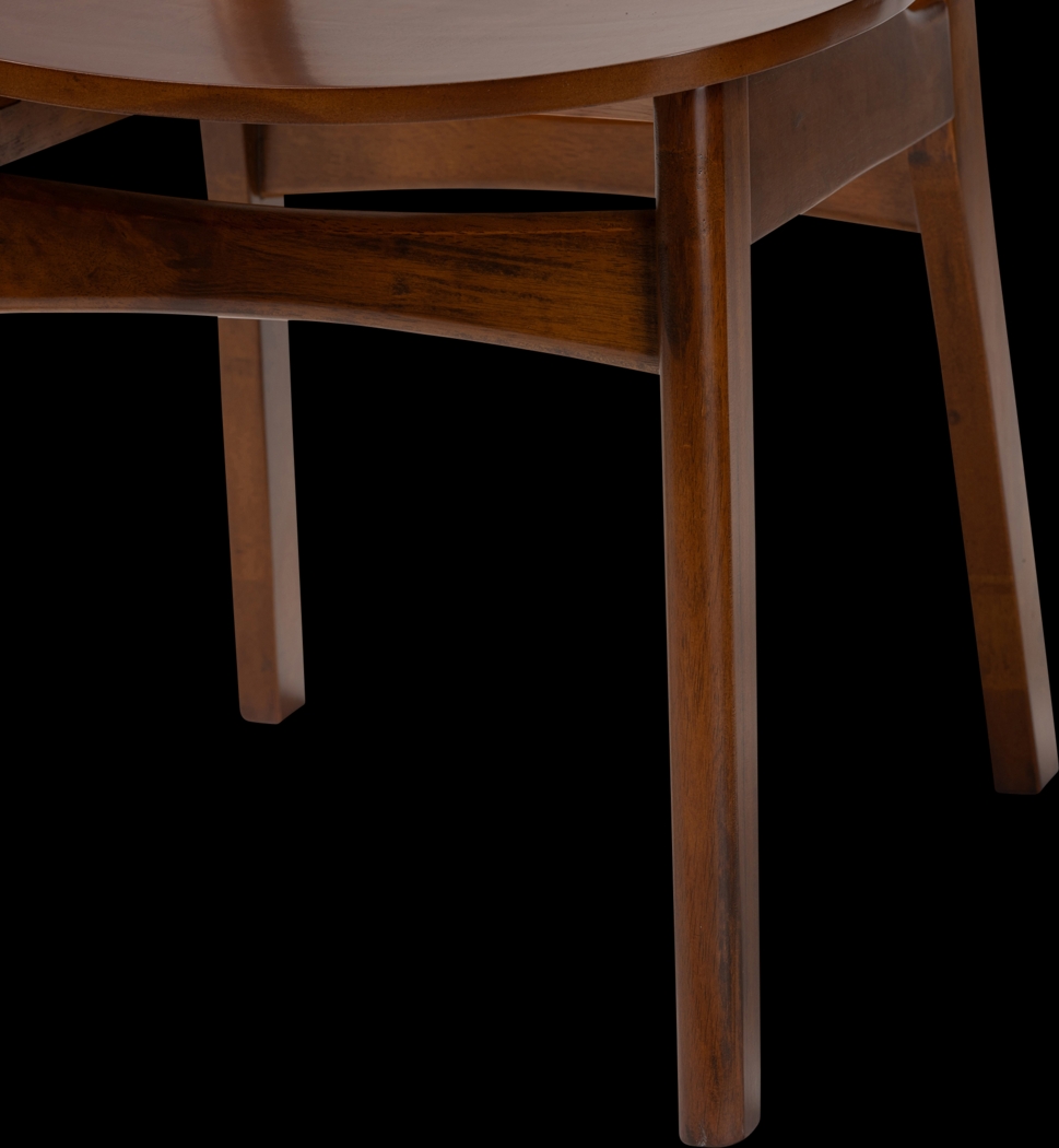 Traminer Walnut Brown Dining Chair, Set of 2 - Thumbnail - Image 6