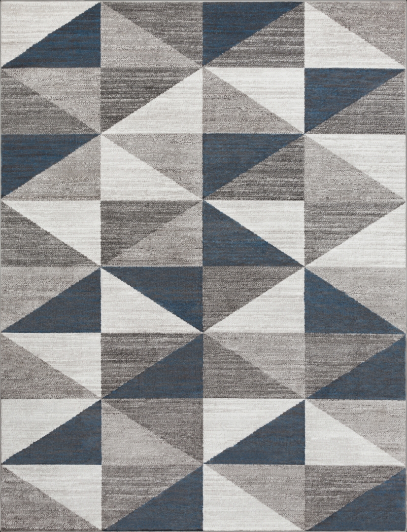 Transcom I Gray 7'10 x 10'2 Rug - Thumbnail - Image 1