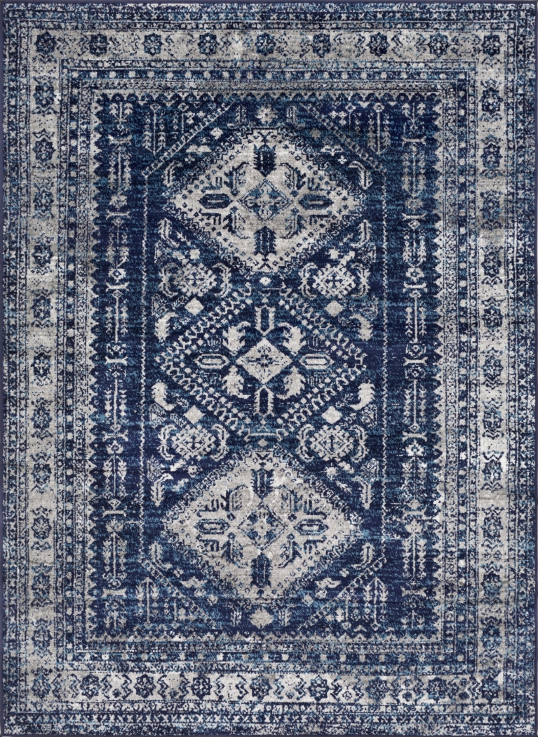 Transcom IV Navy 5'3 x 7'3 Rug - Thumbnail - Image 1