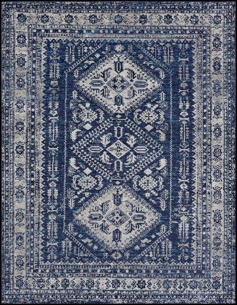 Transcom IV Navy 7'10 x 10'2 Rug - Thumbnail - Image 1