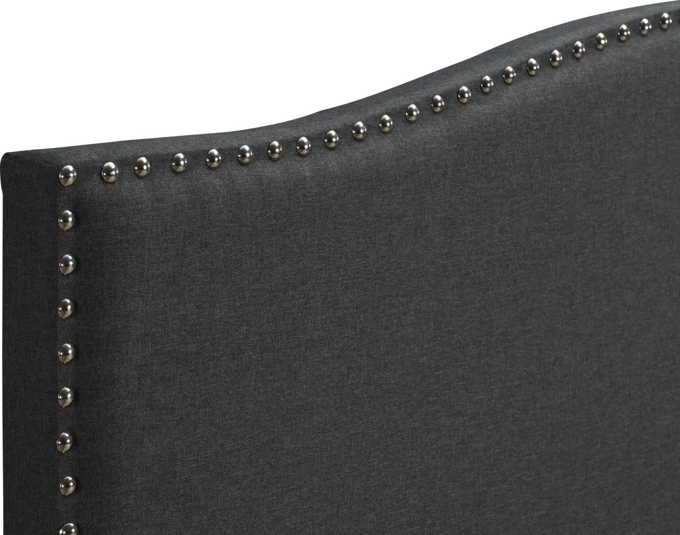 Trapon Charcoal Queen Bed - Thumbnail - Image 2