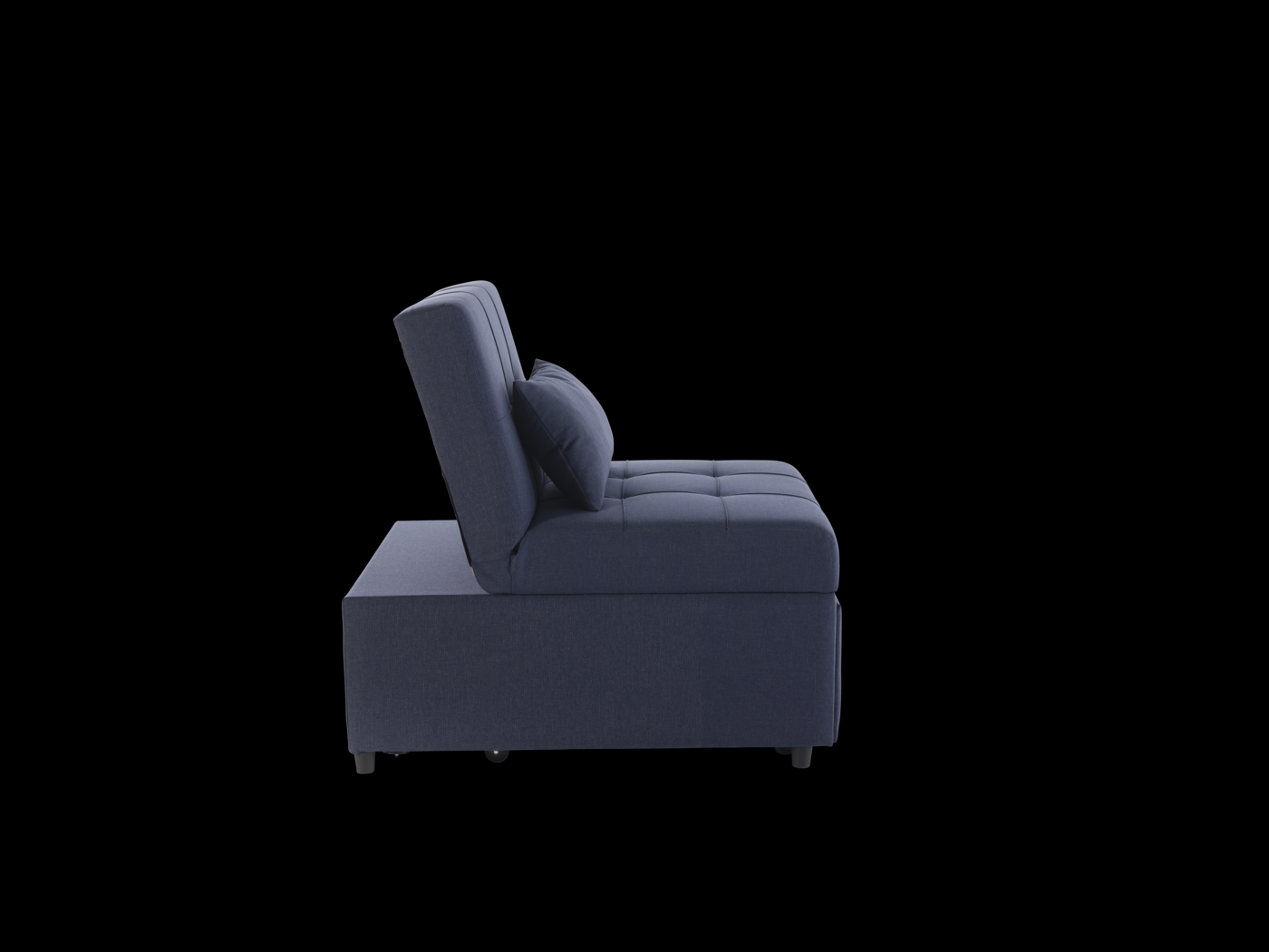 Traskwood Blue Sleeper Chair - Thumbnail - Image 3