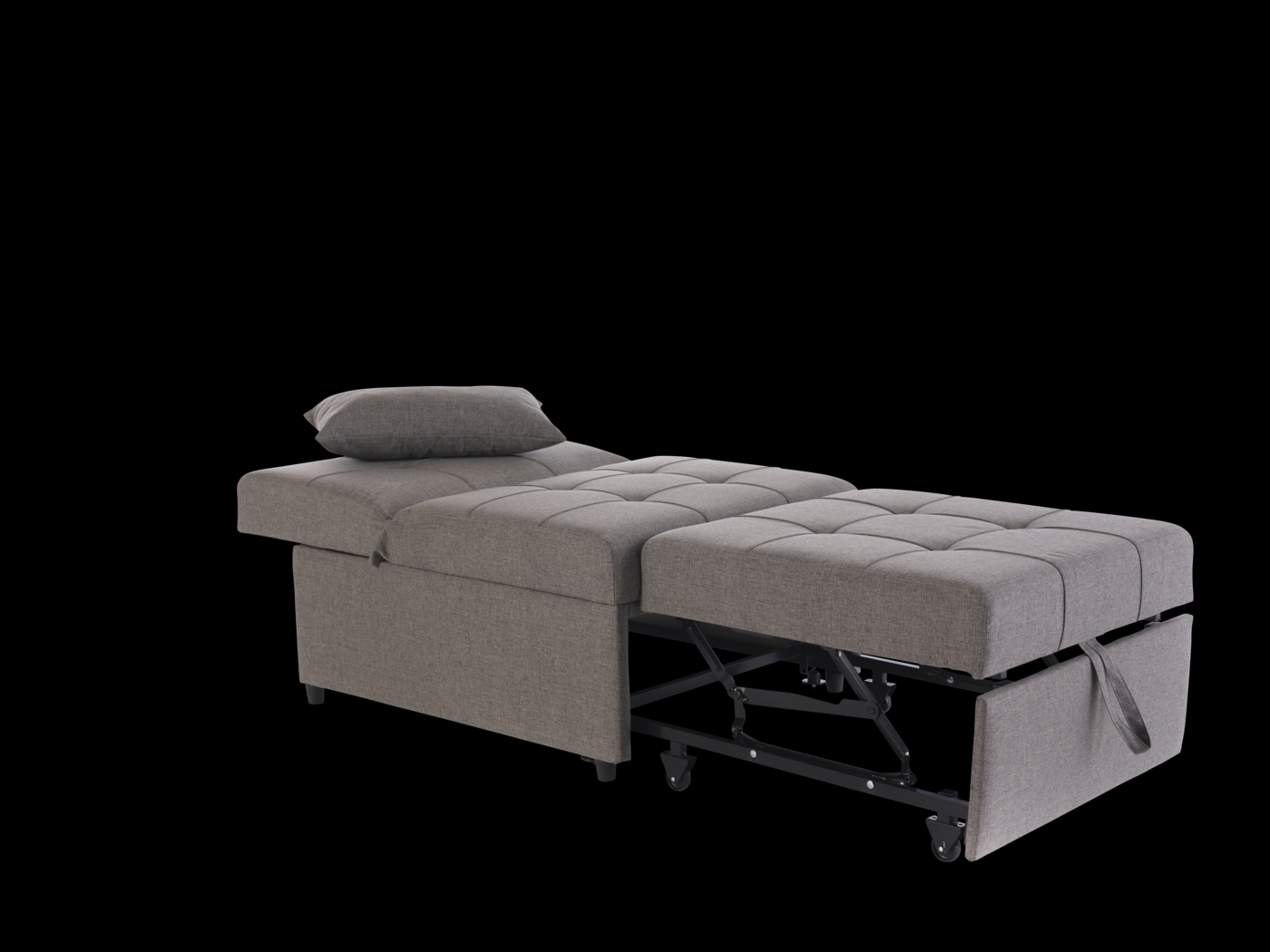Traskwood Gray Sleeper Chair - Thumbnail - Image 11