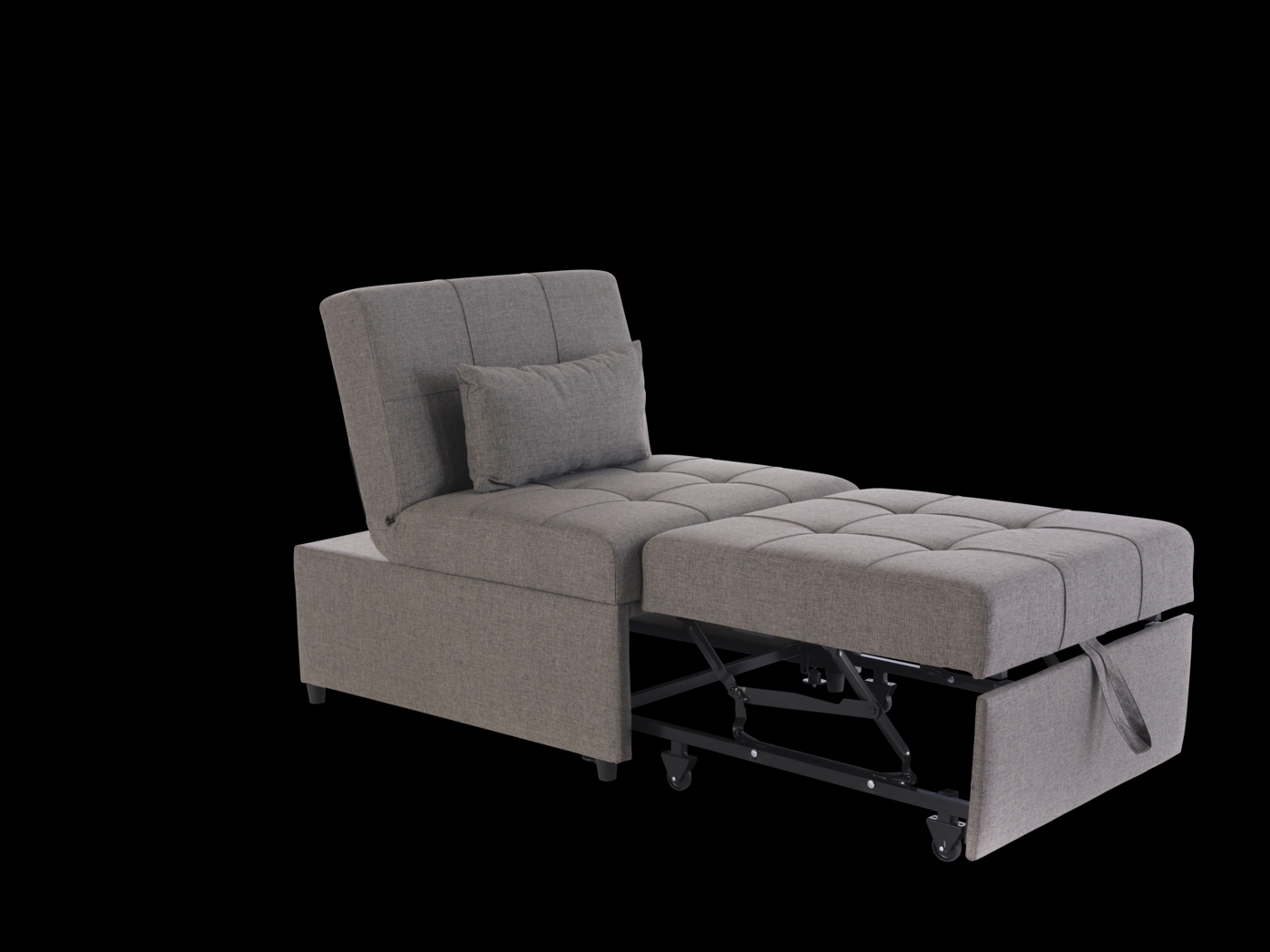 Traskwood Gray Sleeper Chair - Thumbnail - Image 8