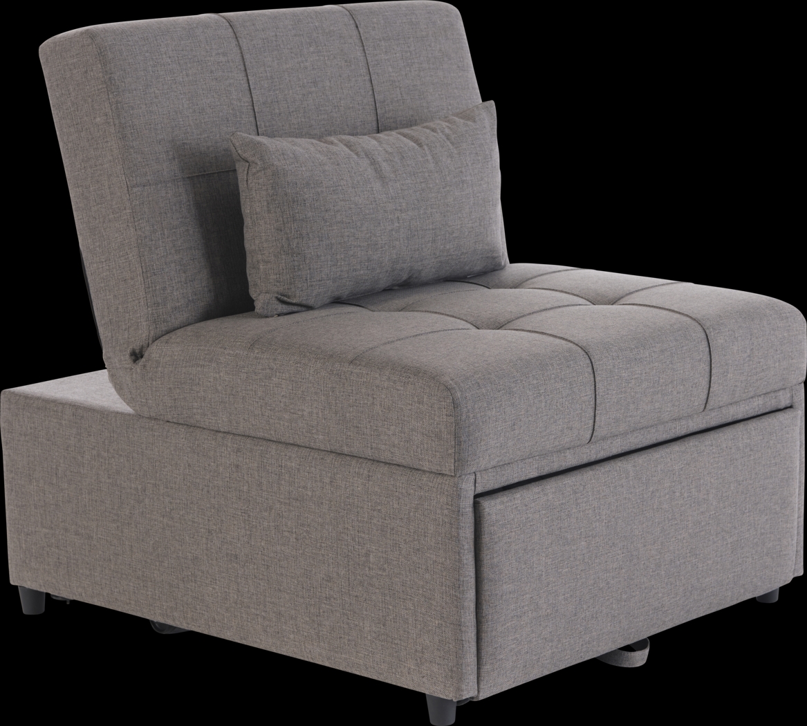 Traskwood Gray Sleeper Chair - Thumbnail - Image 1