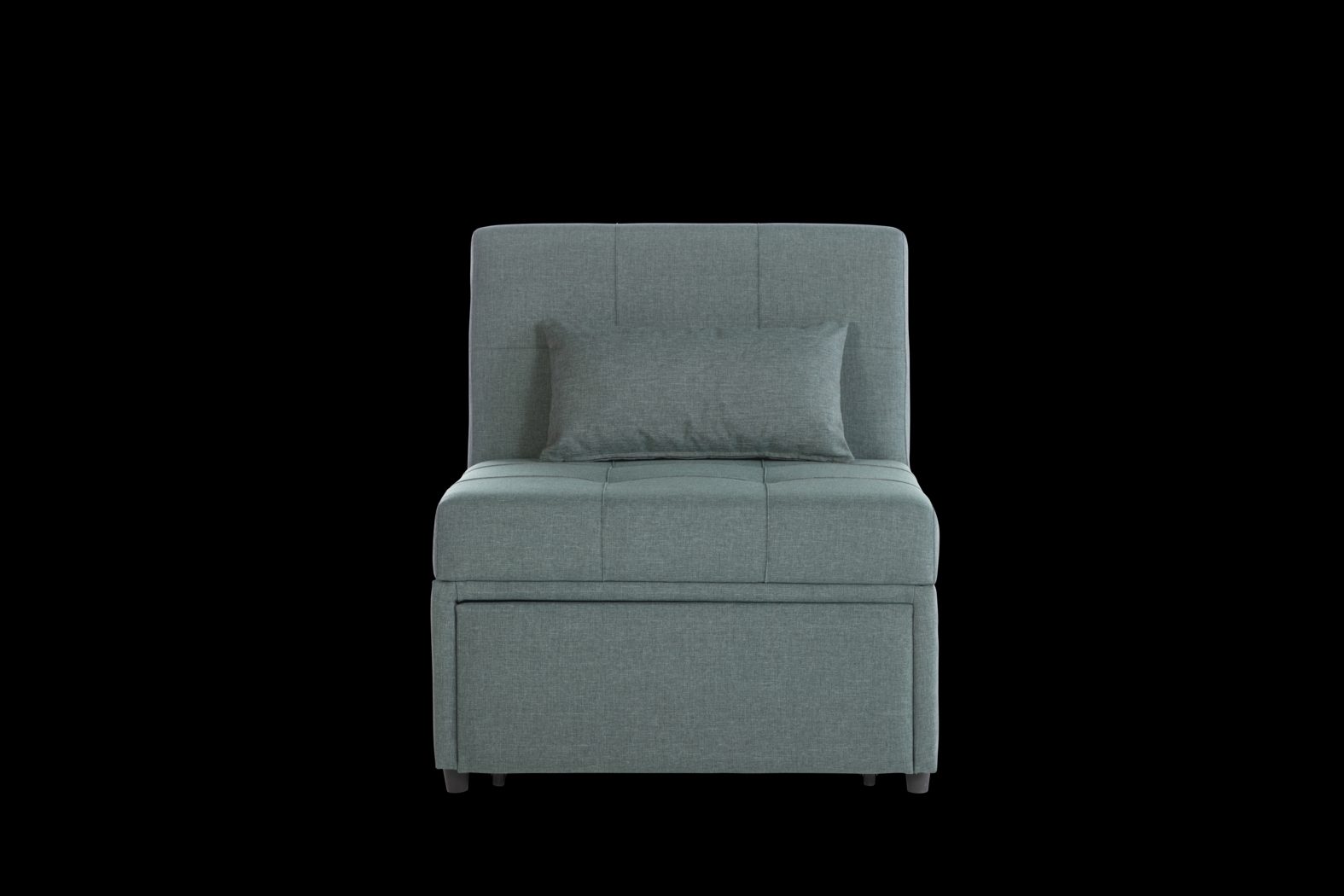 Traskwood Green Sleeper Chair - Thumbnail - Image 2