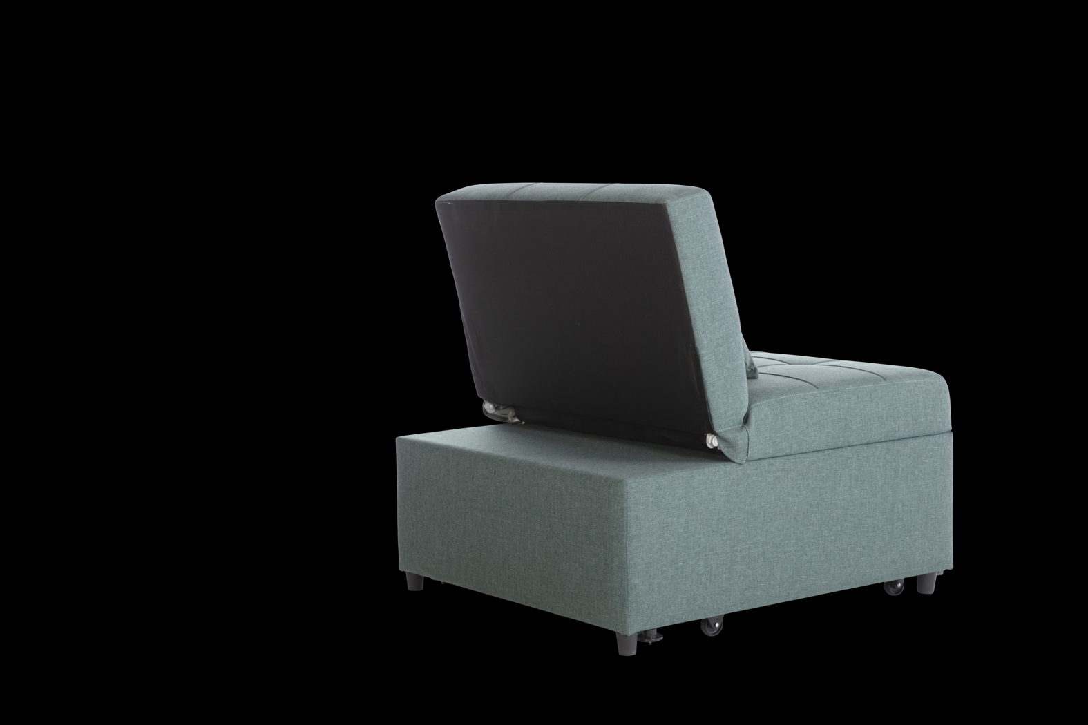 Traskwood Green Sleeper Chair - Thumbnail - Image 4