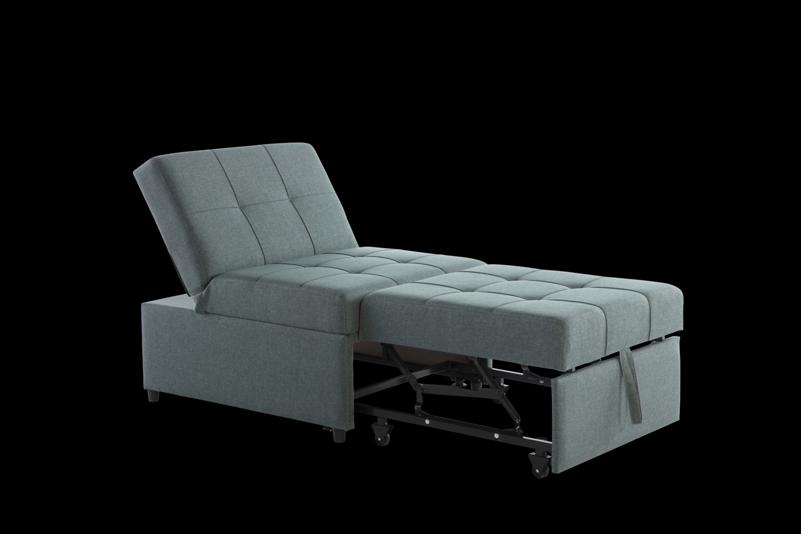 Traskwood Green Sleeper Chair - Thumbnail - Image 9