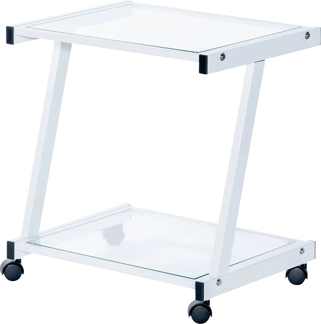 Trauger White Printer Cart - Thumbnail - Image 1