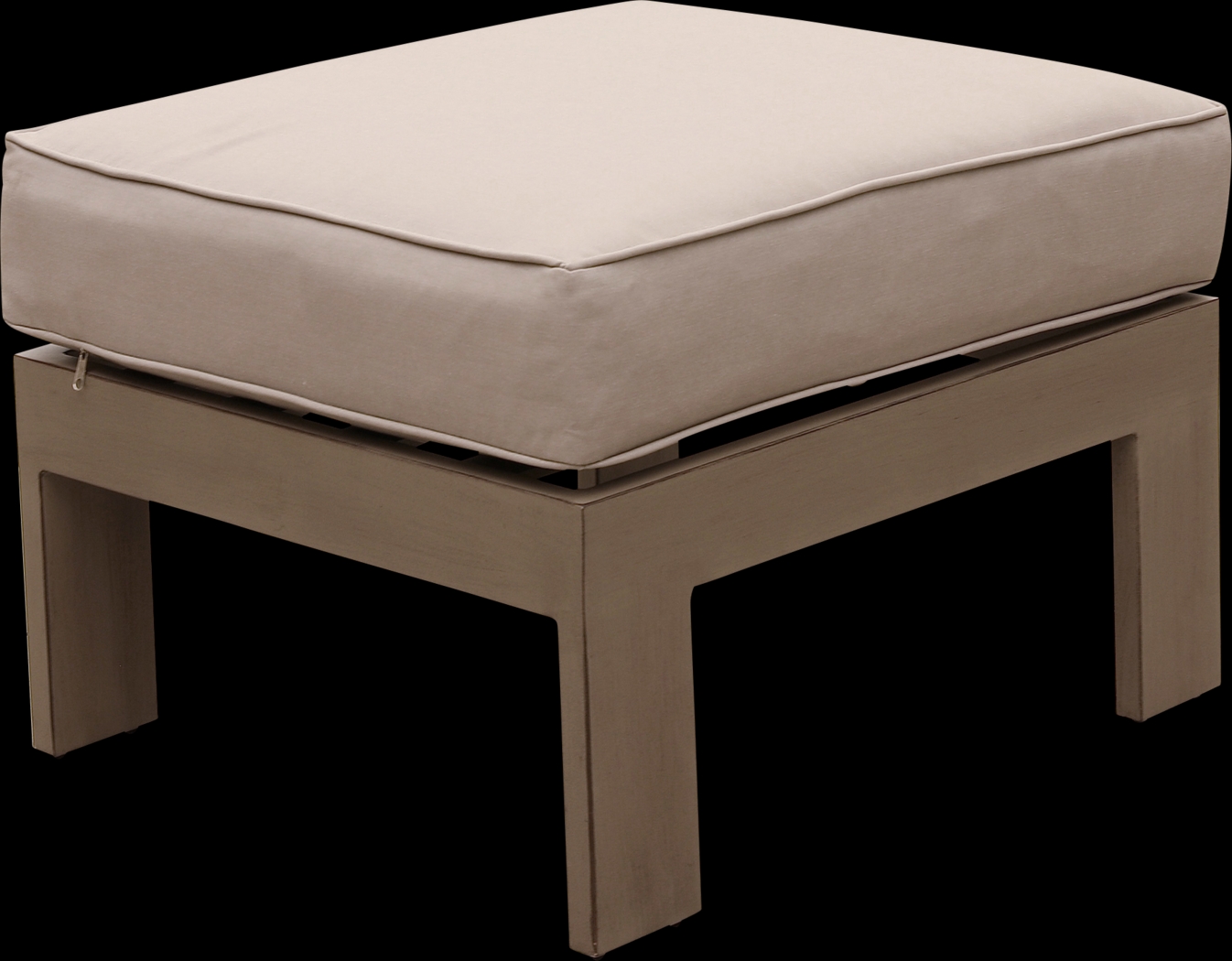 Travar Tan 5 Pc Outdoor Seating Set with Cream Cushions - Thumbnail - Image 4