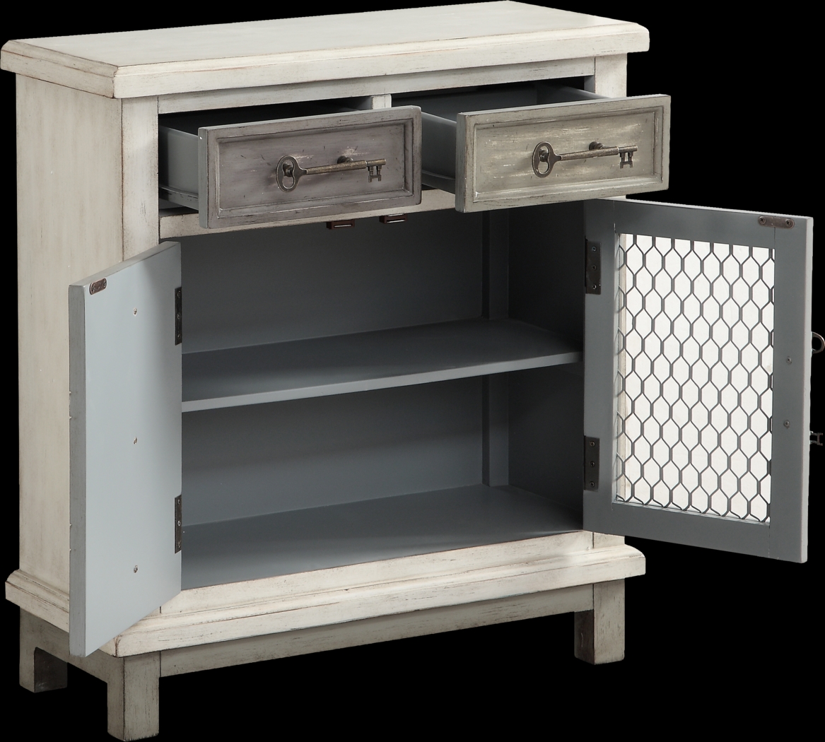 Travertine Gray Accent Cabinet - Thumbnail - Image 3