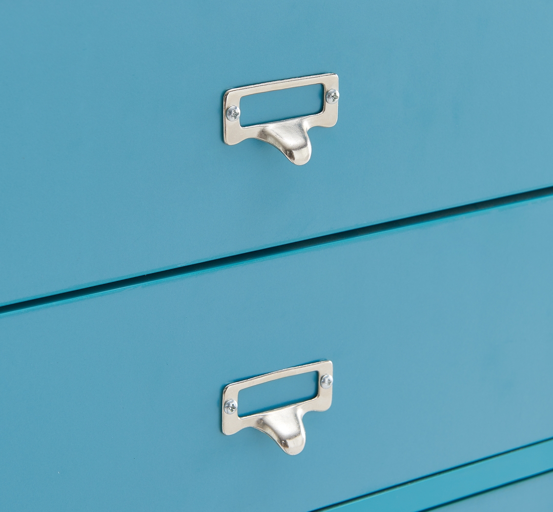 Travia Blue Folding Desk - Thumbnail - Image 4