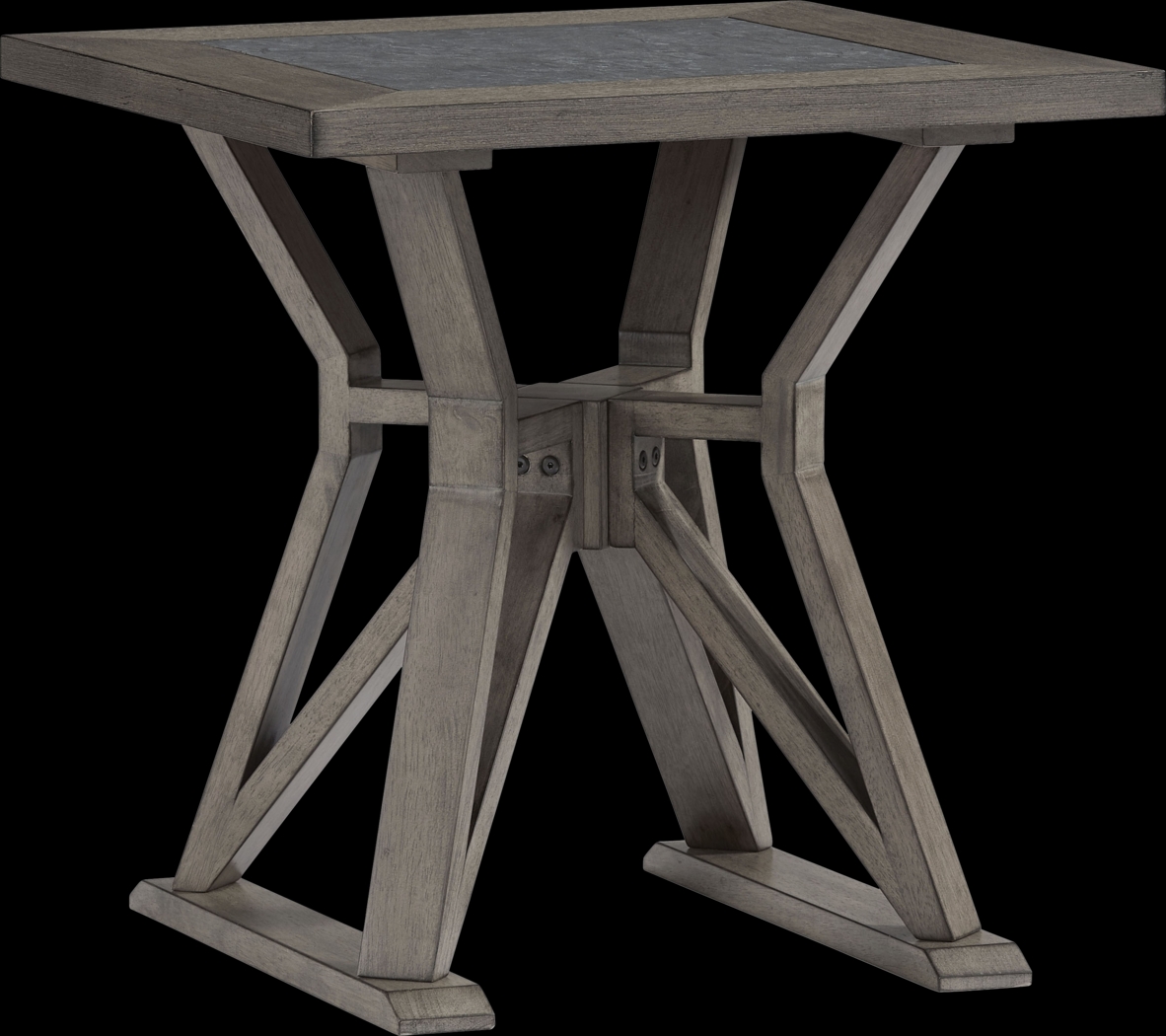 Travistock Gray End Table - Thumbnail - Image 1