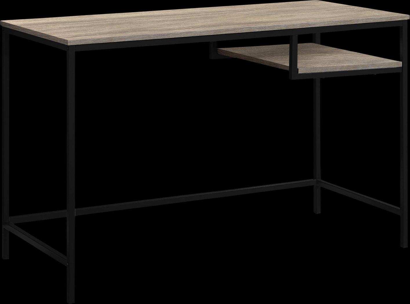 Trawood Taupe Desk - Thumbnail - Image 1