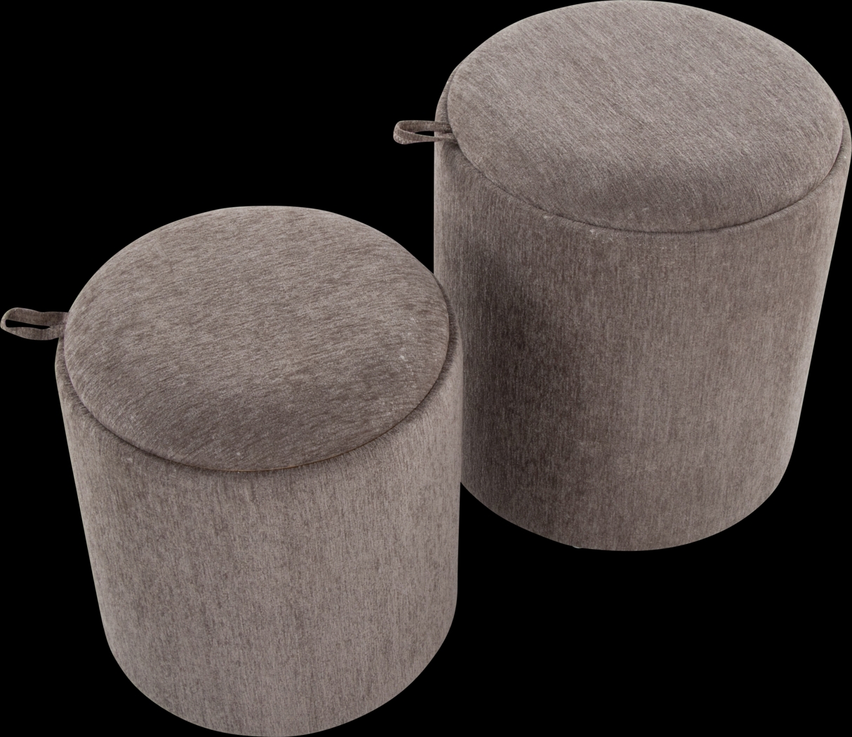 Traymore Brown Ottoman, Set of 2 - Thumbnail - Image 9