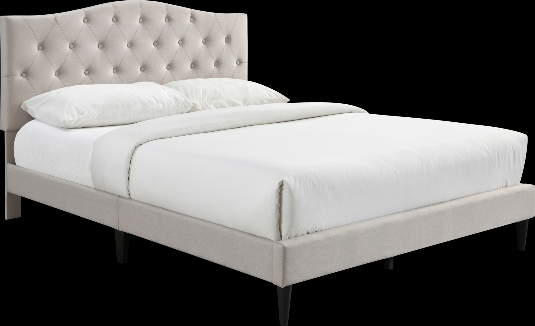 Treebrooke Beige King Bed - Thumbnail - Image 1