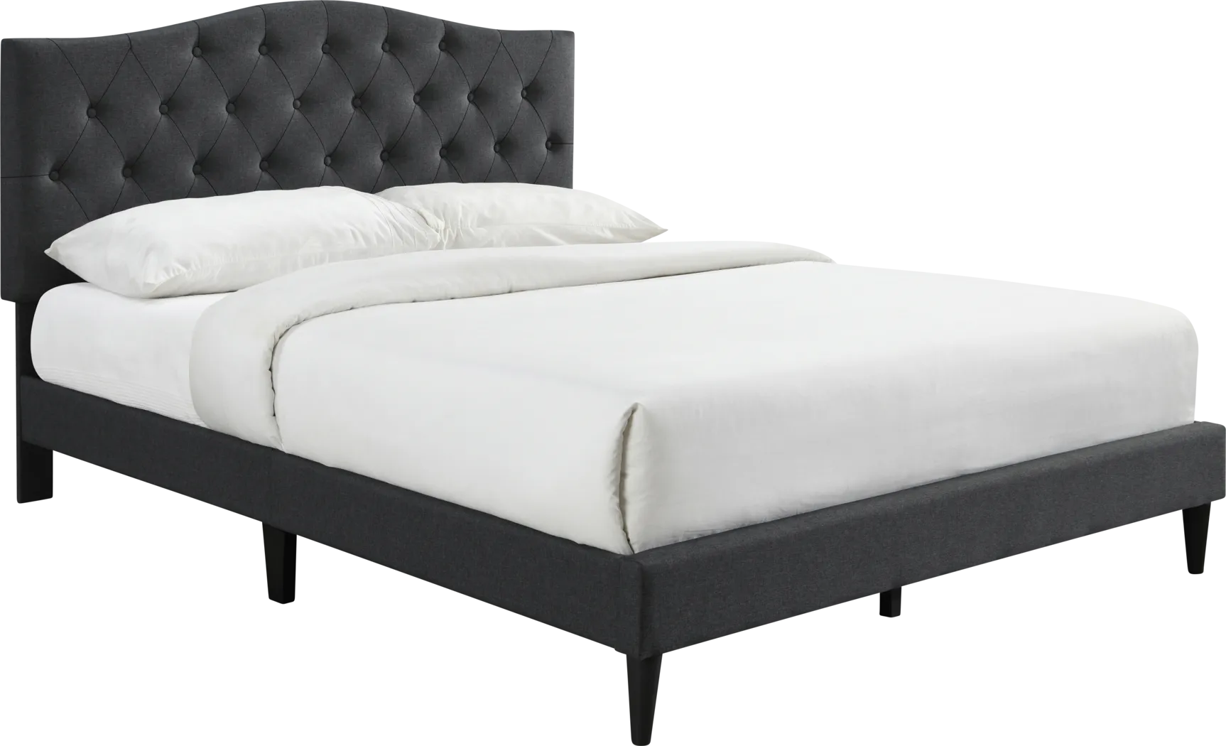 Treebrooke Charcoal Queen Bed - Thumbnail - Image 1