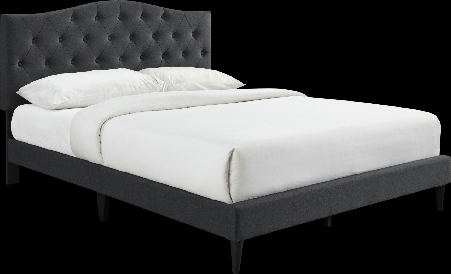 Treebrooke Charcoal Queen Bed - Thumbnail - Image 1