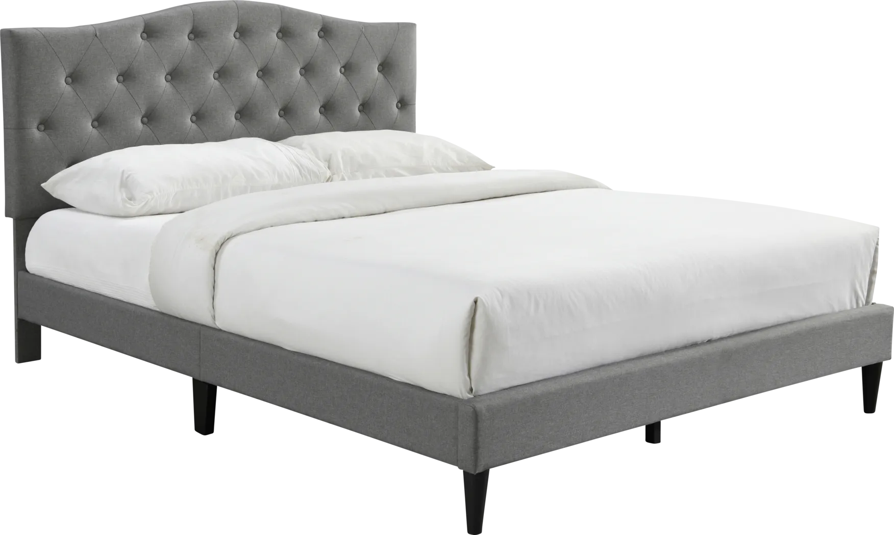 Treebrooke Gray Queen Bed - Thumbnail - Image 1