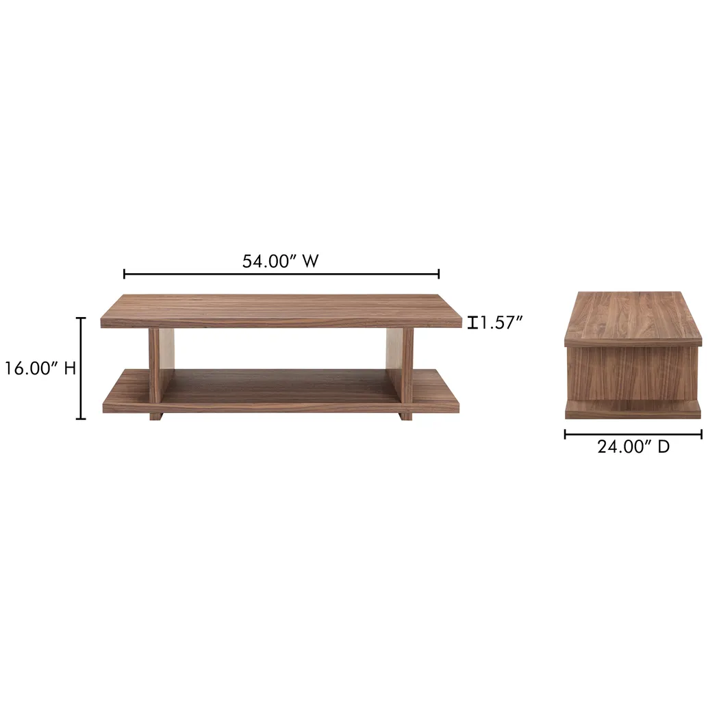 Treffle Brown Cocktail Table - Thumbnail - Image 4