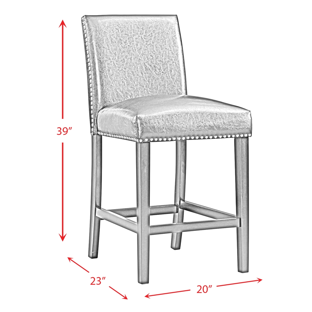 Trekfords Gray Counter Height Stool, Set of 2 - Thumbnail - Image 8