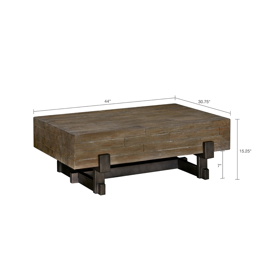 Trelawney Natural Cocktail Table - Thumbnail - Image 3