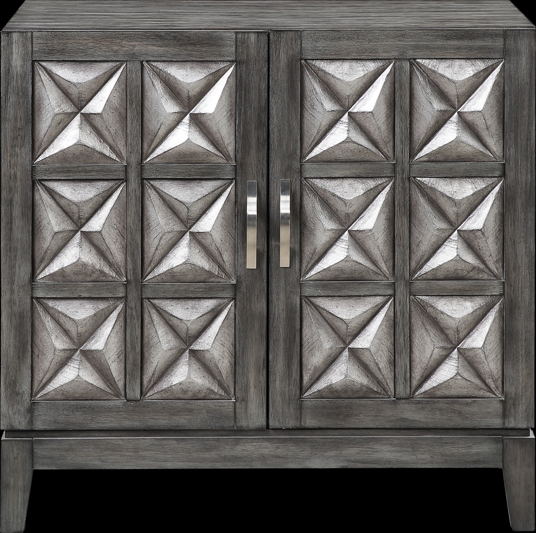 Trelawnley Gray Accent Cabinet - Thumbnail - Image 3