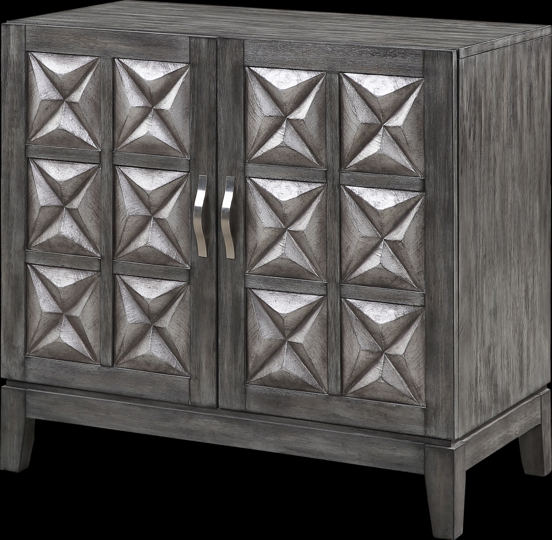 Trelawnley Gray Accent Cabinet - Thumbnail - Image 1