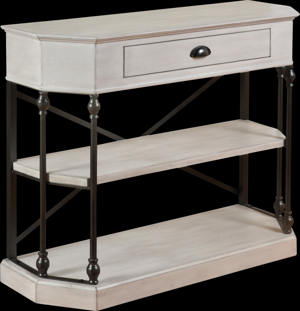 Tremain White Console Table - Thumbnail - Image 1