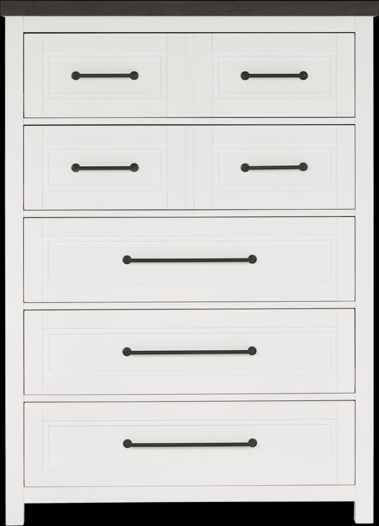 Tremblay Square White Chest - Thumbnail - Image 1