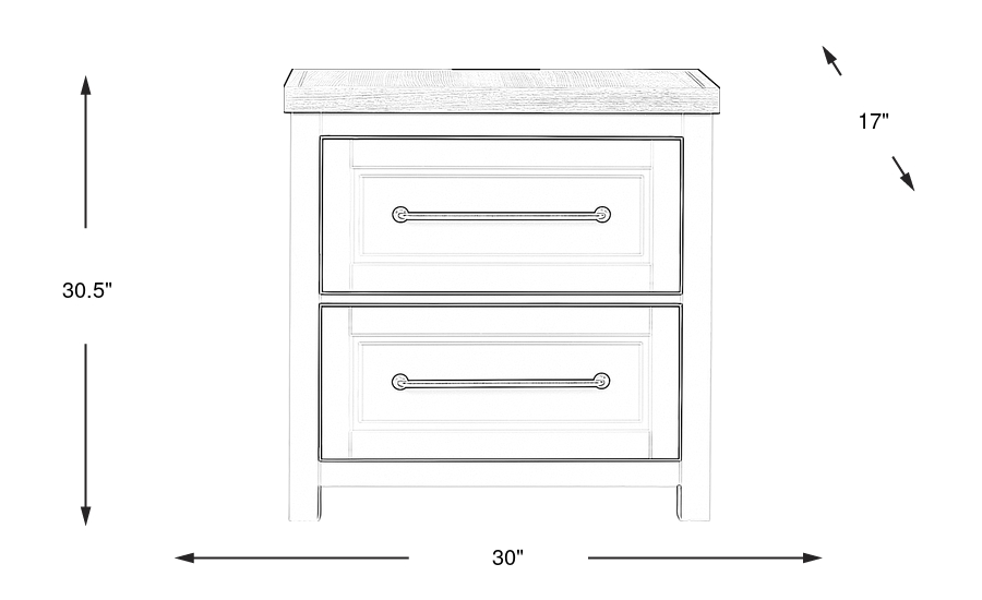Dimension Image. Please refer to the Dimension Tab on this page for dimension details.