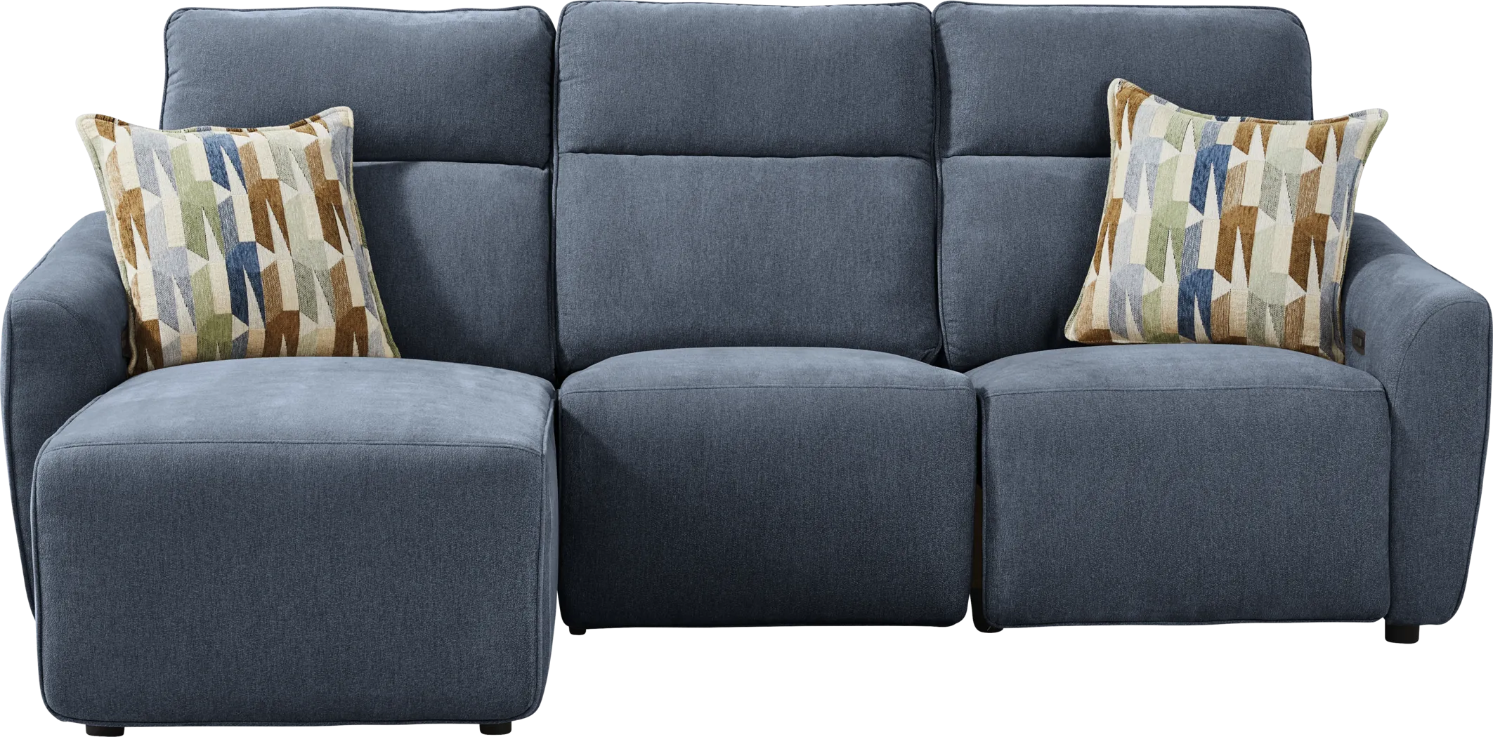 Tremont Indigo 3 Pc Power Reclining Sectional - Thumbnail - Image 3
