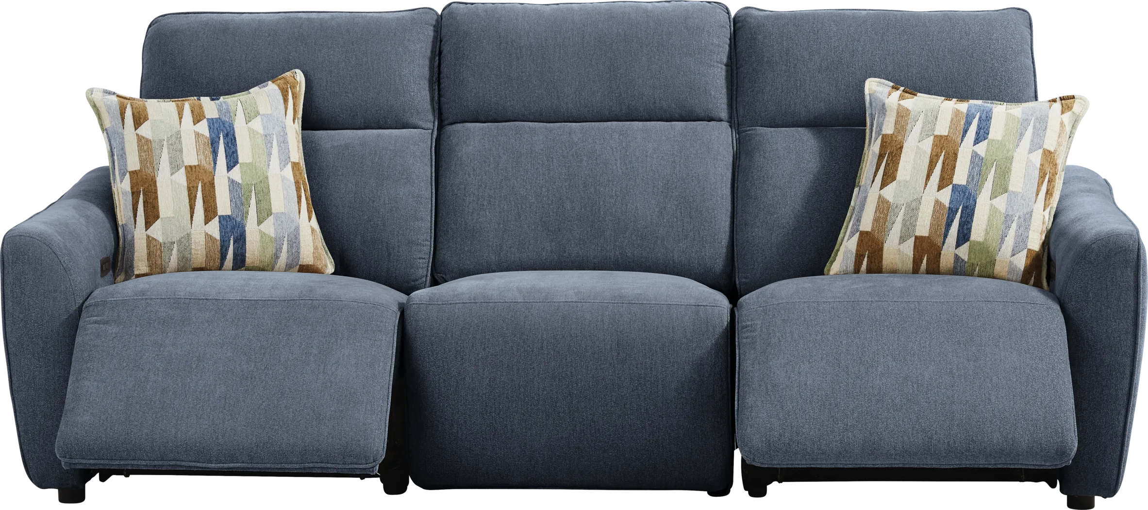 Tremont Indigo 3 Pc Power Reclining Sofa - Thumbnail - Image 1
