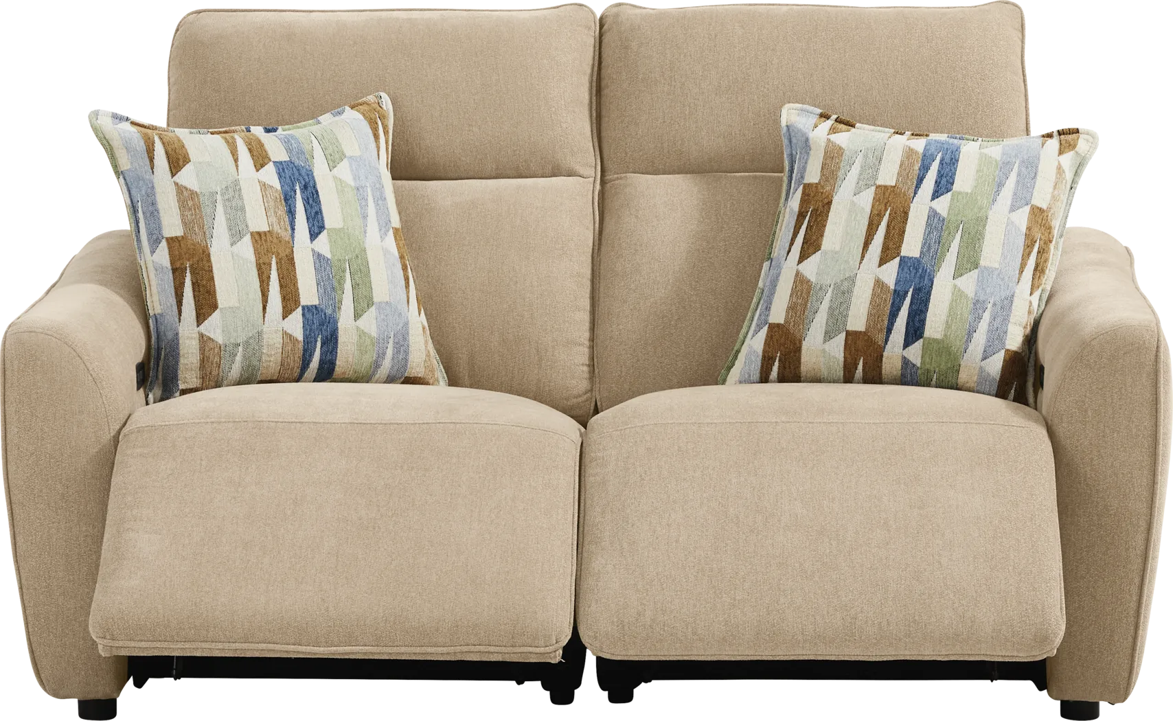 Tremont Sand 2 Pc Power Reclining Loveseat - Thumbnail - Image 1