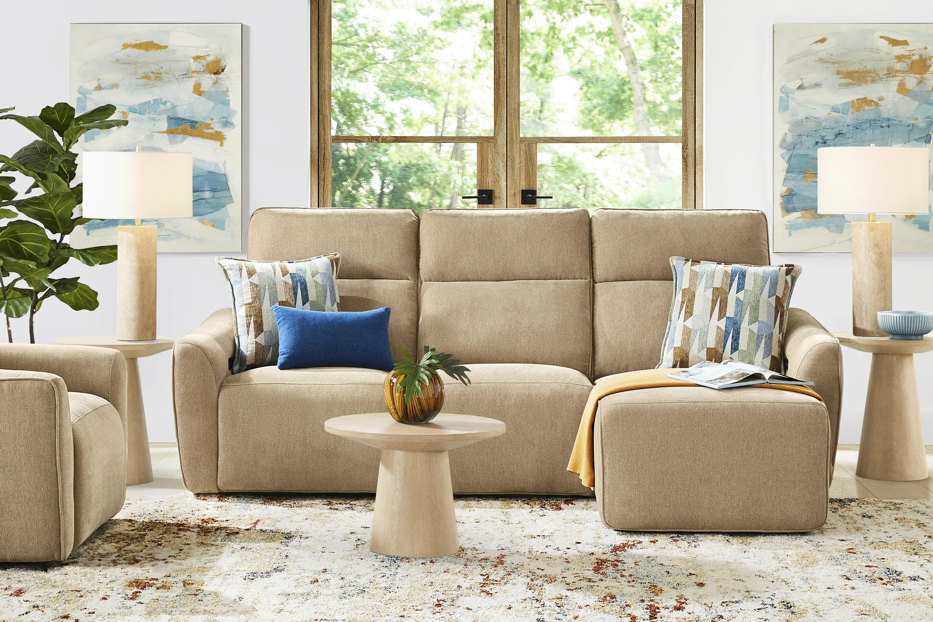 Tremont Sand 3 Pc Power Reclining Sectional - Thumbnail - Image 3