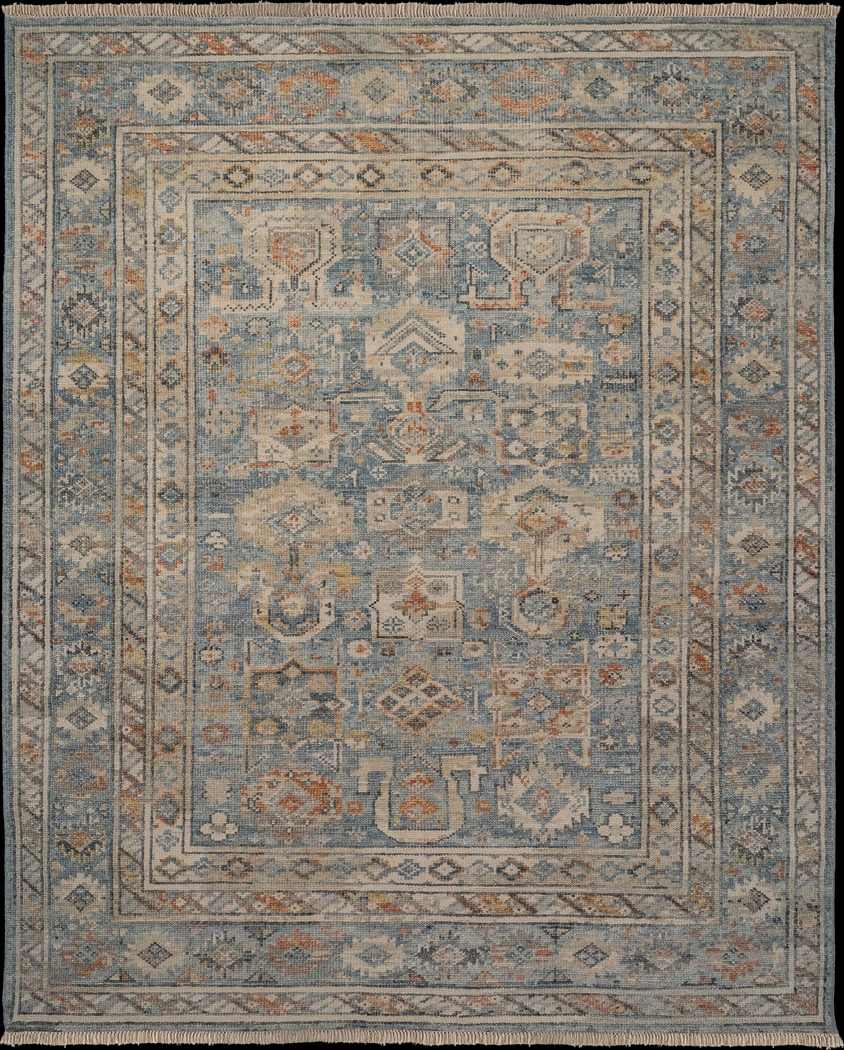 Trendale Blue 5' x 8' Rug - Thumbnail - Image 1