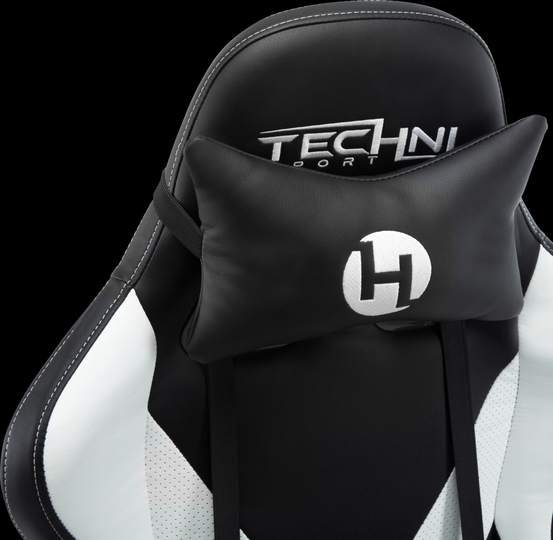 Trendiac White/Black PC Gaming Chair - Thumbnail - Image 16