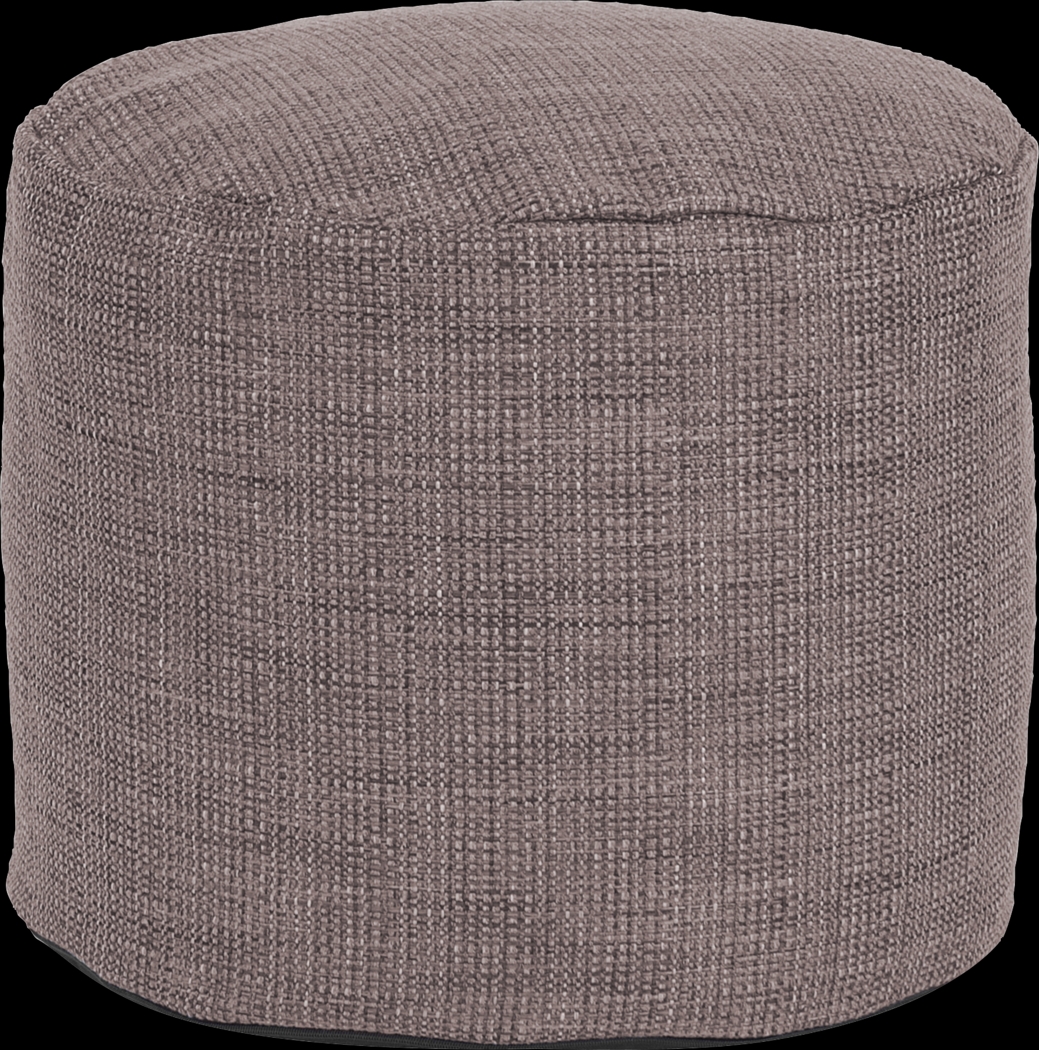 Trendwood Gray Pouf - Thumbnail - Image 1