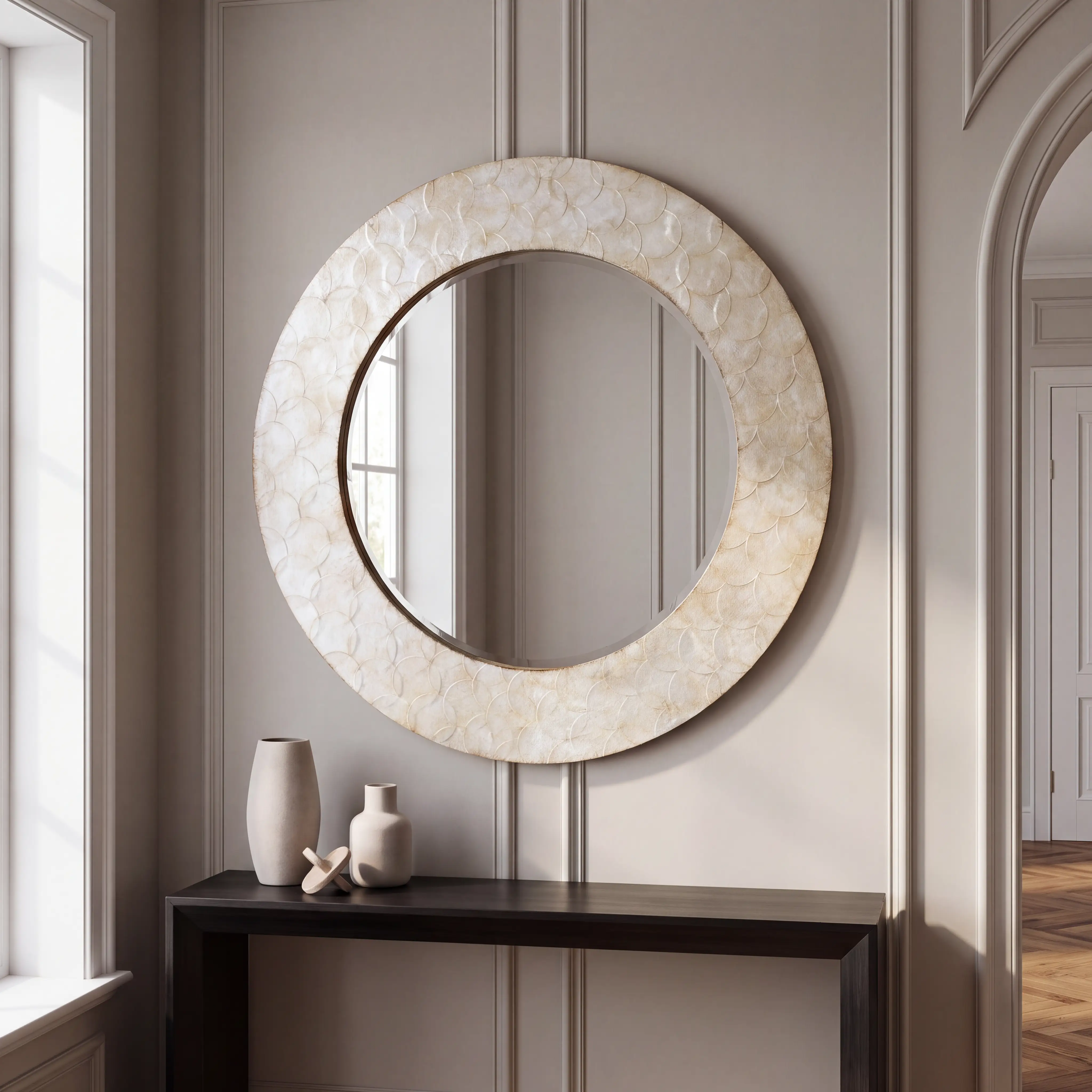 Trente Silver Mirror - Thumbnail - Image 4