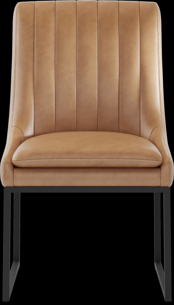 Trenton Camel Side Chair - Thumbnail - Image 2