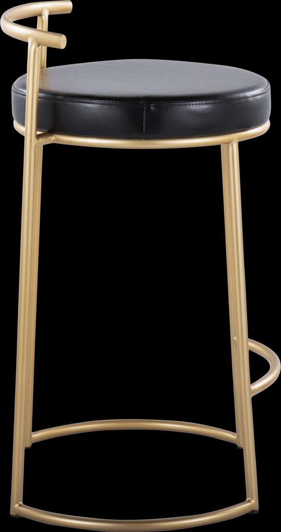 Trepassey I Black Counter Height Stool, Set of 2 - Thumbnail - Image 5