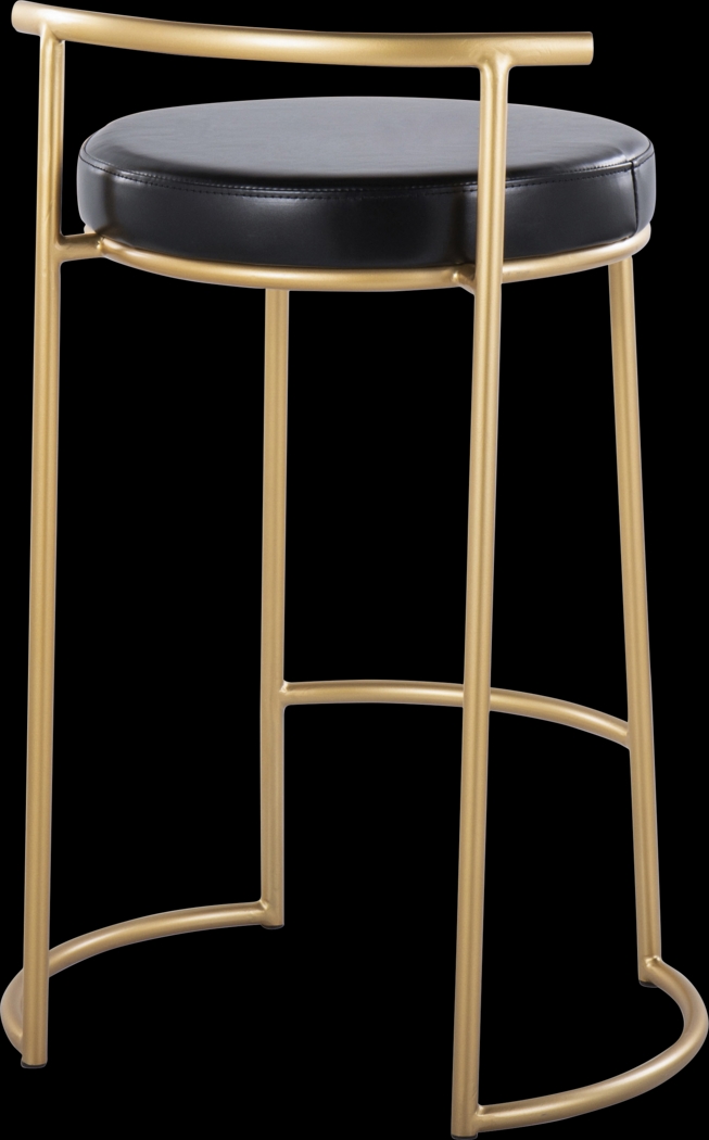 Trepassey I Black Counter Height Stool, Set of 2 - Thumbnail - Image 8