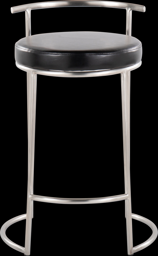 Trepassey II Black Counter Height Stool, Set of 2 - Thumbnail - Image 6