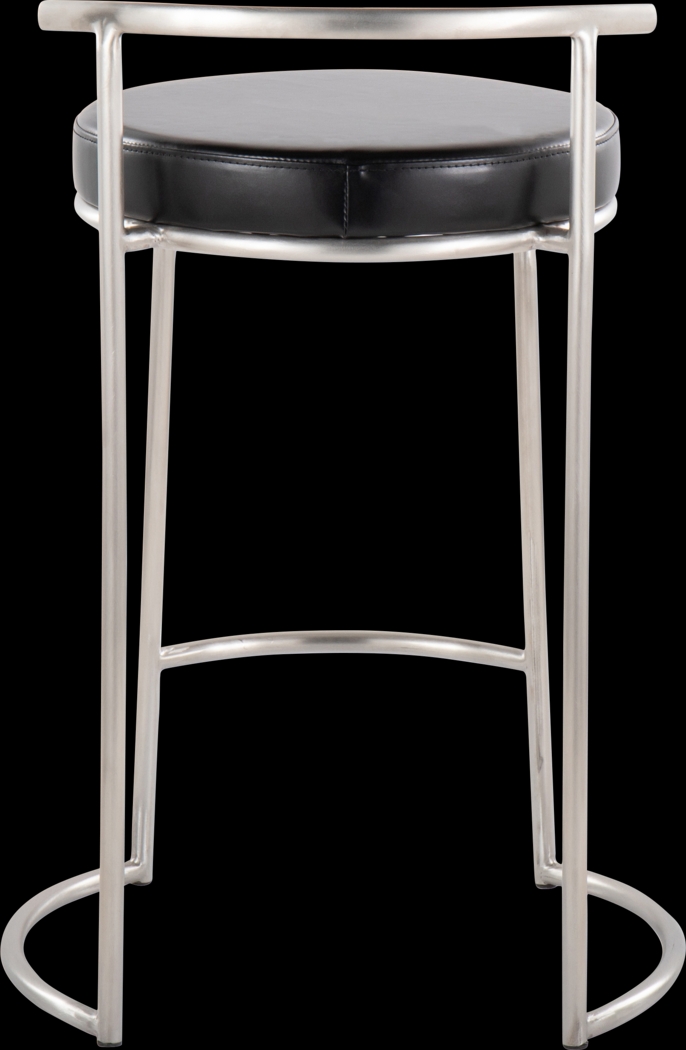 Trepassey II Black Counter Height Stool, Set of 2 - Thumbnail - Image 7
