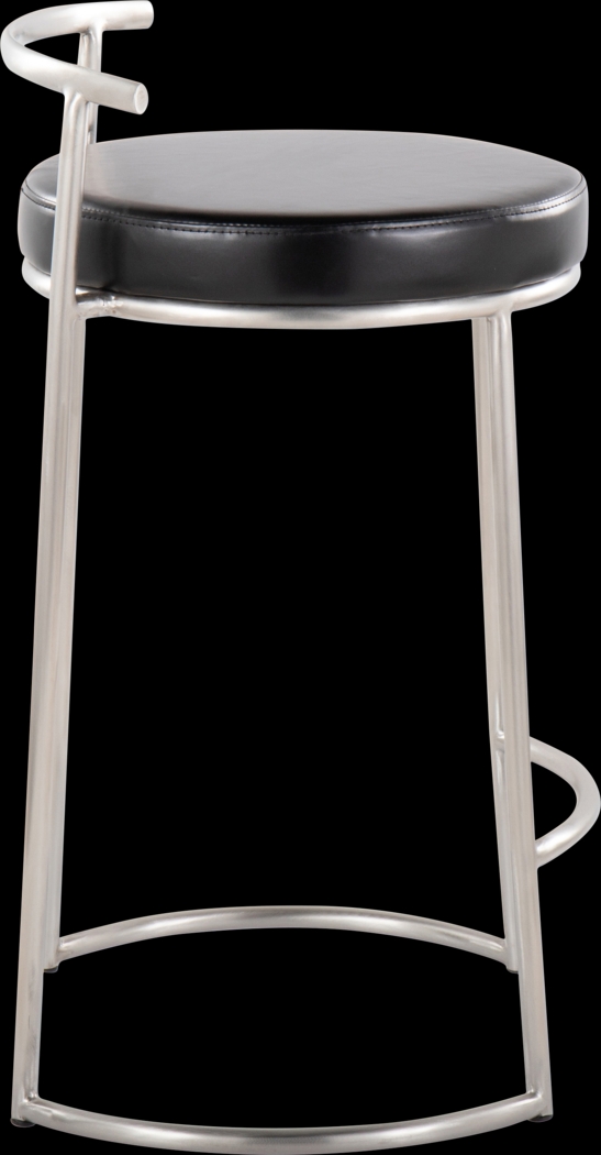 Trepassey II Black Counter Height Stool, Set of 2 - Thumbnail - Image 9