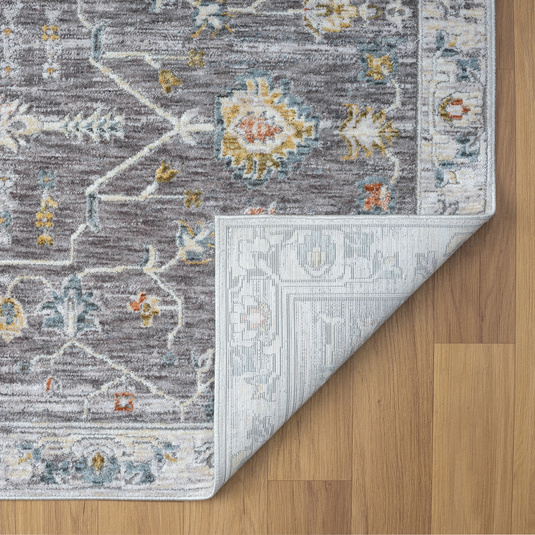 Tresor Gray/Ivory 5' x 8' Rug - Thumbnail - Image 7