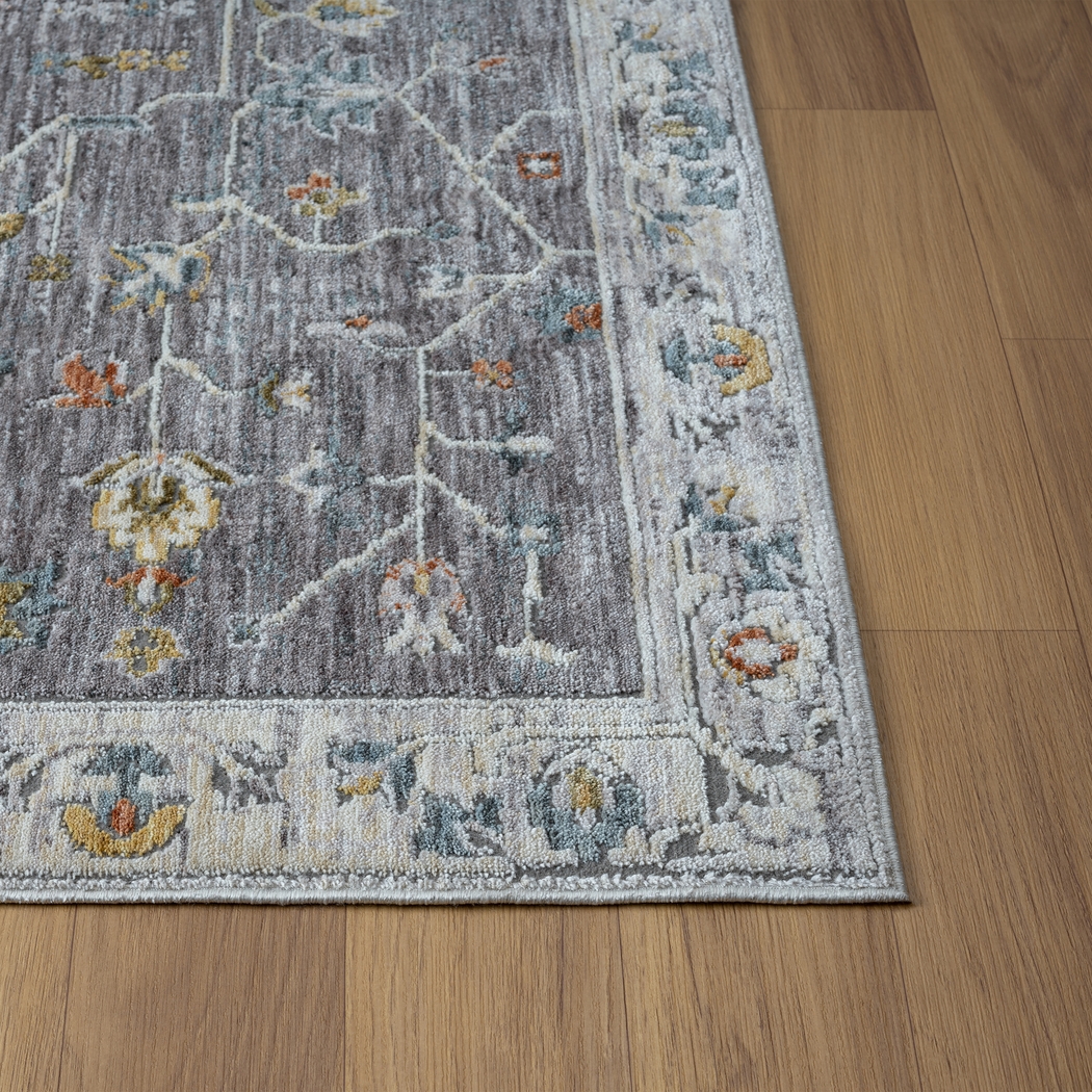 Tresor Gray/Ivory 7'9 x 9'9 Rug - Thumbnail - Image 6