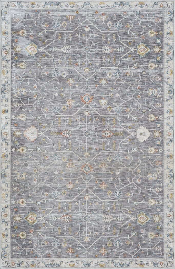 Tresor Gray/Ivory 7'9 x 9'9 Rug - Thumbnail - Image 1
