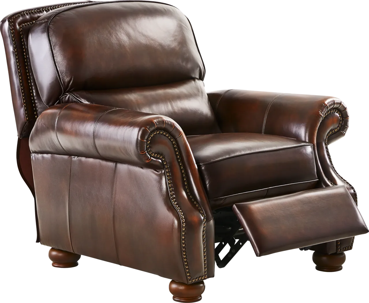 Trevaro Brown Leather 8 Pc Living Room - Thumbnail - Image 10